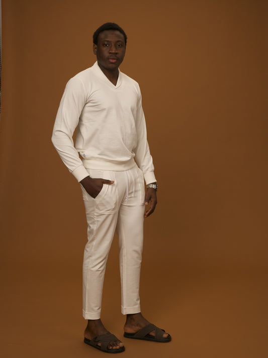Lounge Set Bottom, full outfit — AKS PRIVÉ SS27