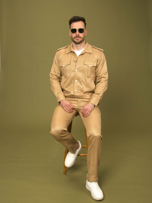 Safari Set Jacket, full length — AKS PRIVÉ SS27