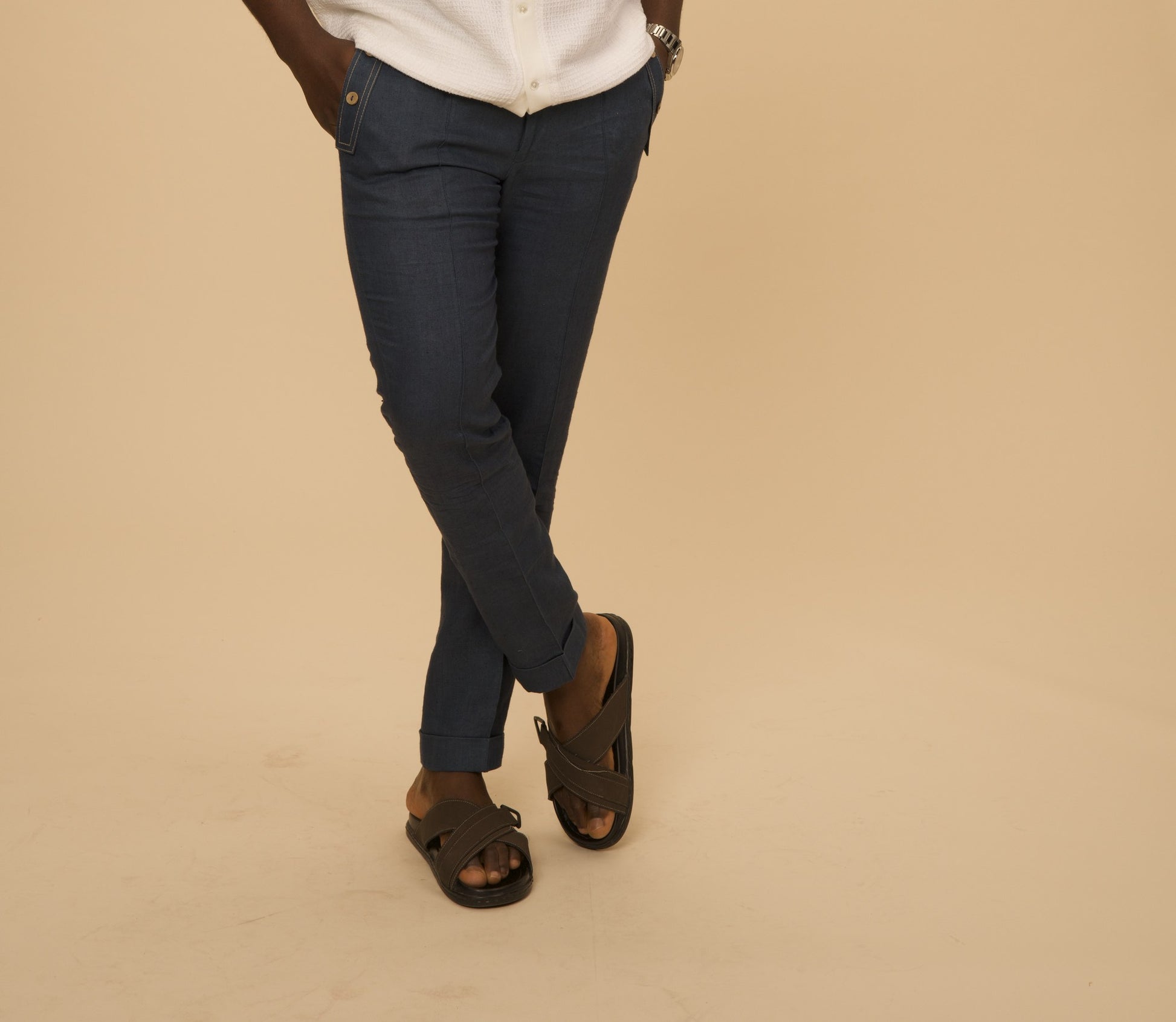 Hemp Casual Set Trousers — AKS PRIVÉ SS27