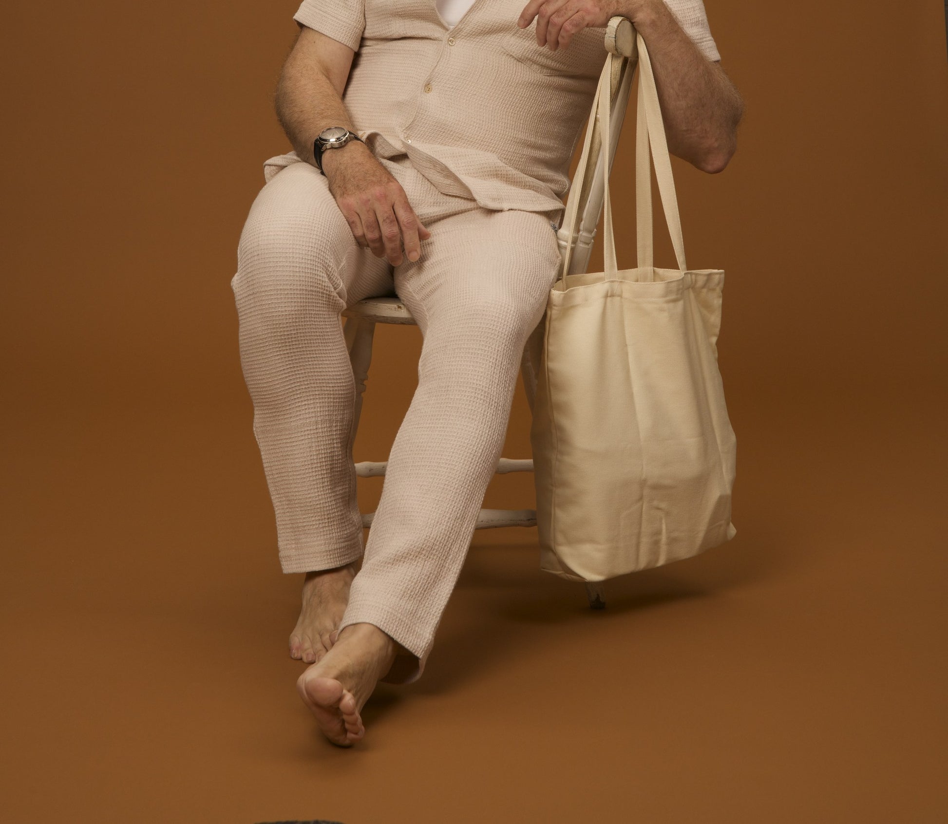 Hemp Waffle Set Bottoms — AKS PRIVÉ SS27