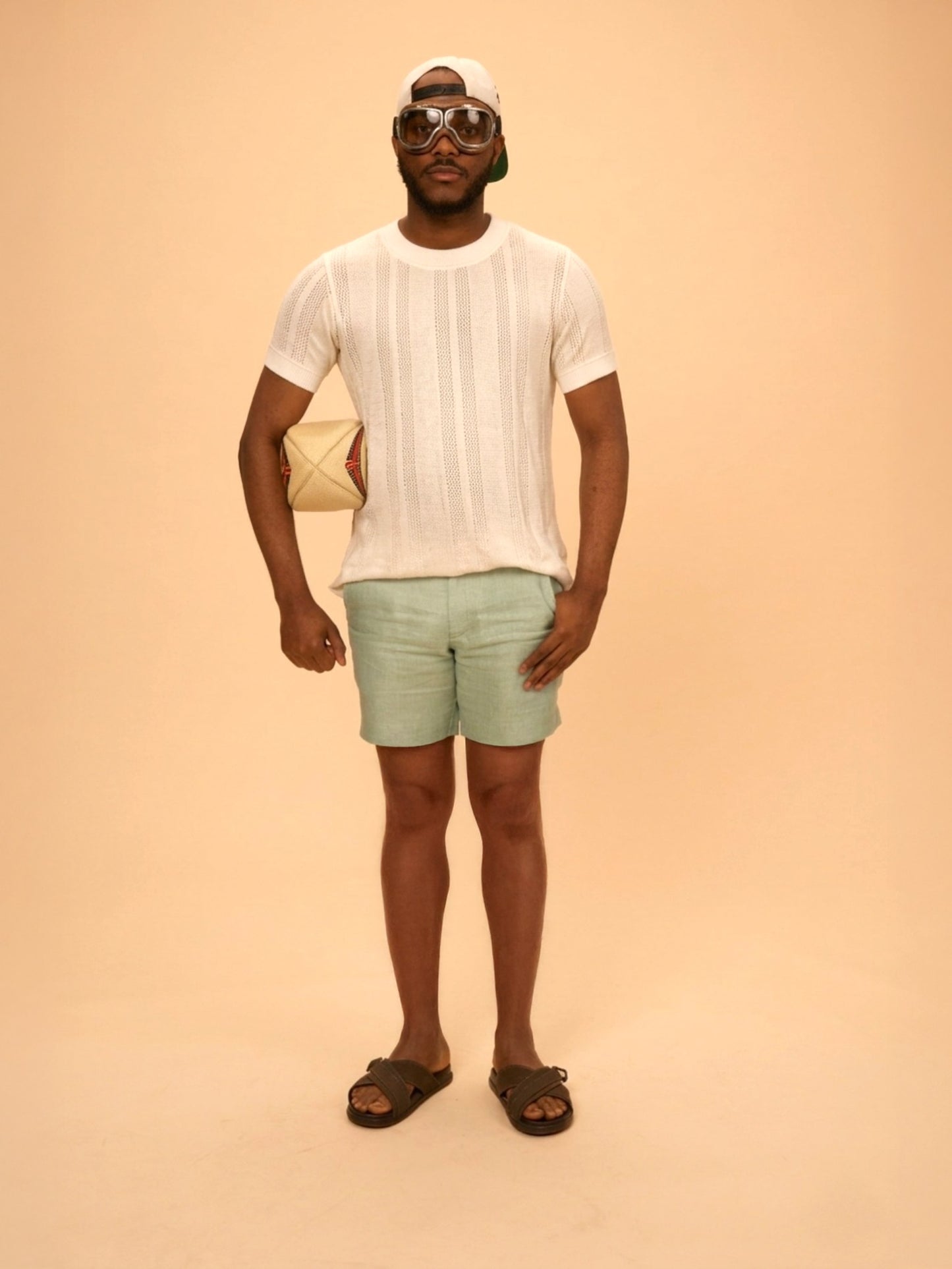 Smart Casual Tee, full outfit — AKS PRIVÉ SS27