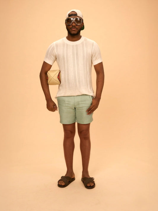 Smart Casual Tee, full outfit — AKS PRIVÉ SS27