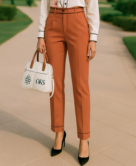 Peach Trousers