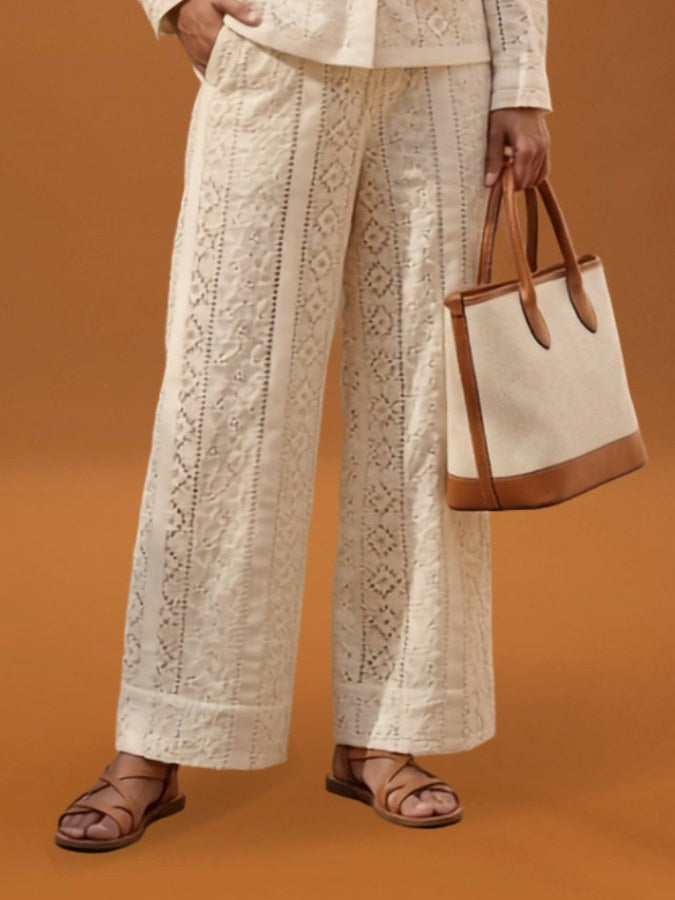 Eyelet Set Trouser — AKS PRIVÉ SS27