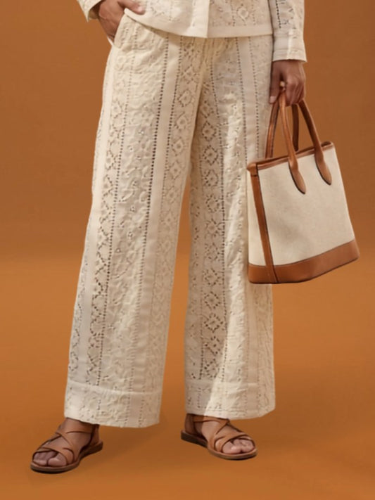 Eyelet Set Trouser — AKS PRIVÉ SS27